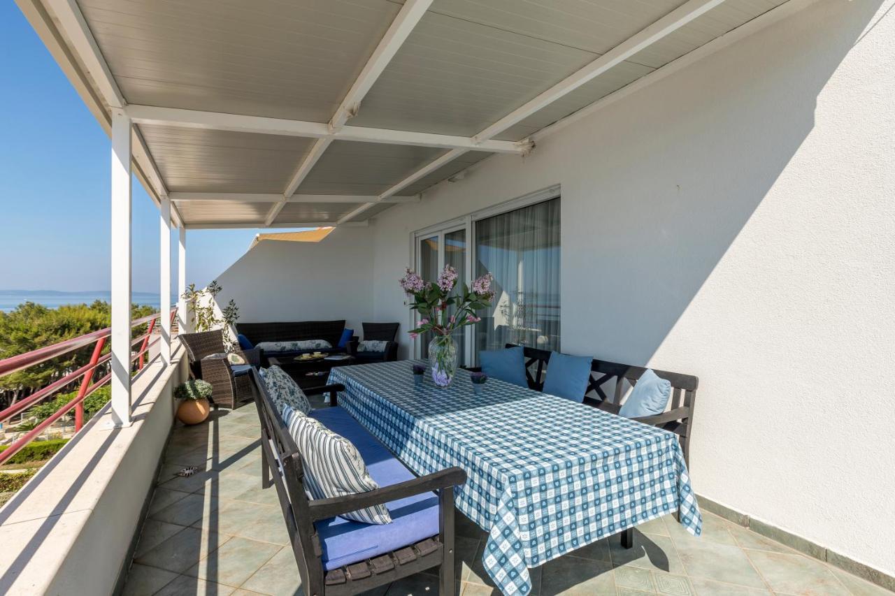 スプリトSeaside Penthouse With Hot Tub Sky Livingアパートメント エクステリア 写真